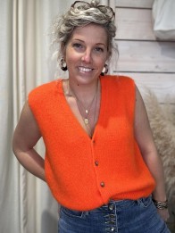 GILET GILDAS ORANGE FLUO