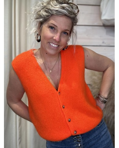GILET GILDAS ORANGE FLUO