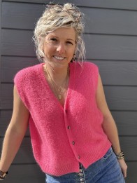 GILET GILDAS ROSE MALABAR