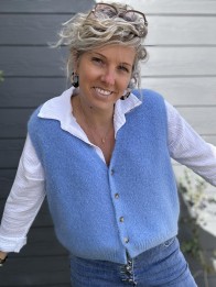 GILET GILDAS ROSE BEBE