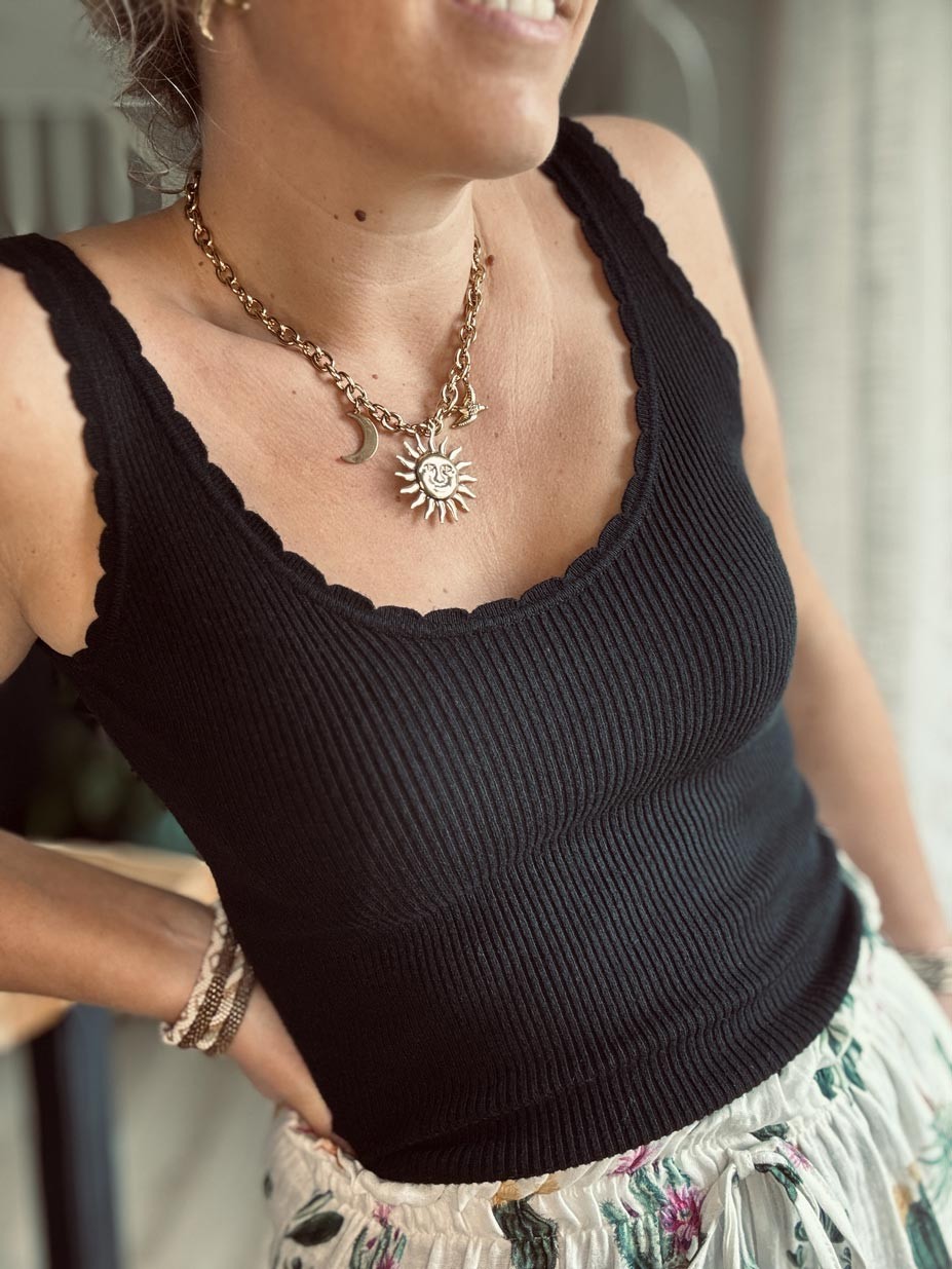 TOP ADEN NOIR TOP ADEN NOIR