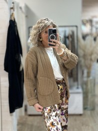 VESTE MONICA CAMEL