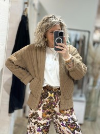 VESTE MONICA CAMEL