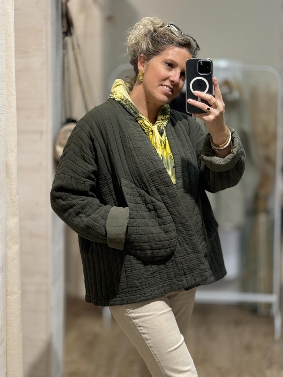 VESTE MONICA KAKI VESTE MONICA KAKI