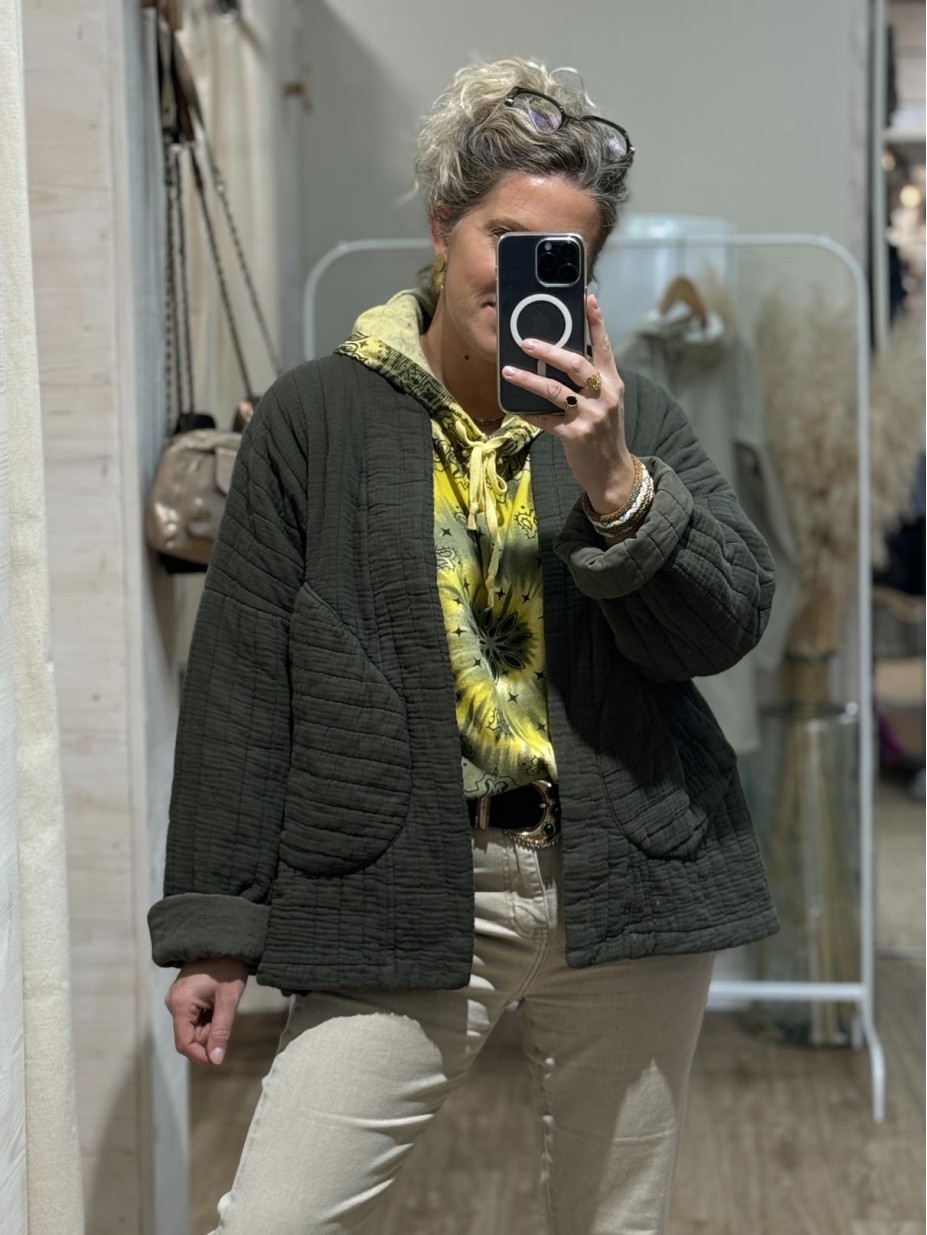 VESTE MONICA KAKI VESTE MONICA KAKI