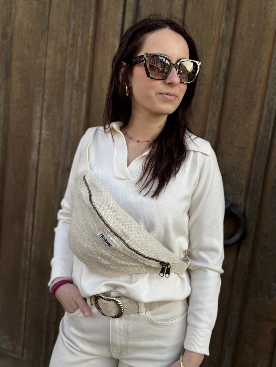 BANANE OLIVIA JUTE - HINDBAG BANANE OLIVIA JUTE - HINDBAG