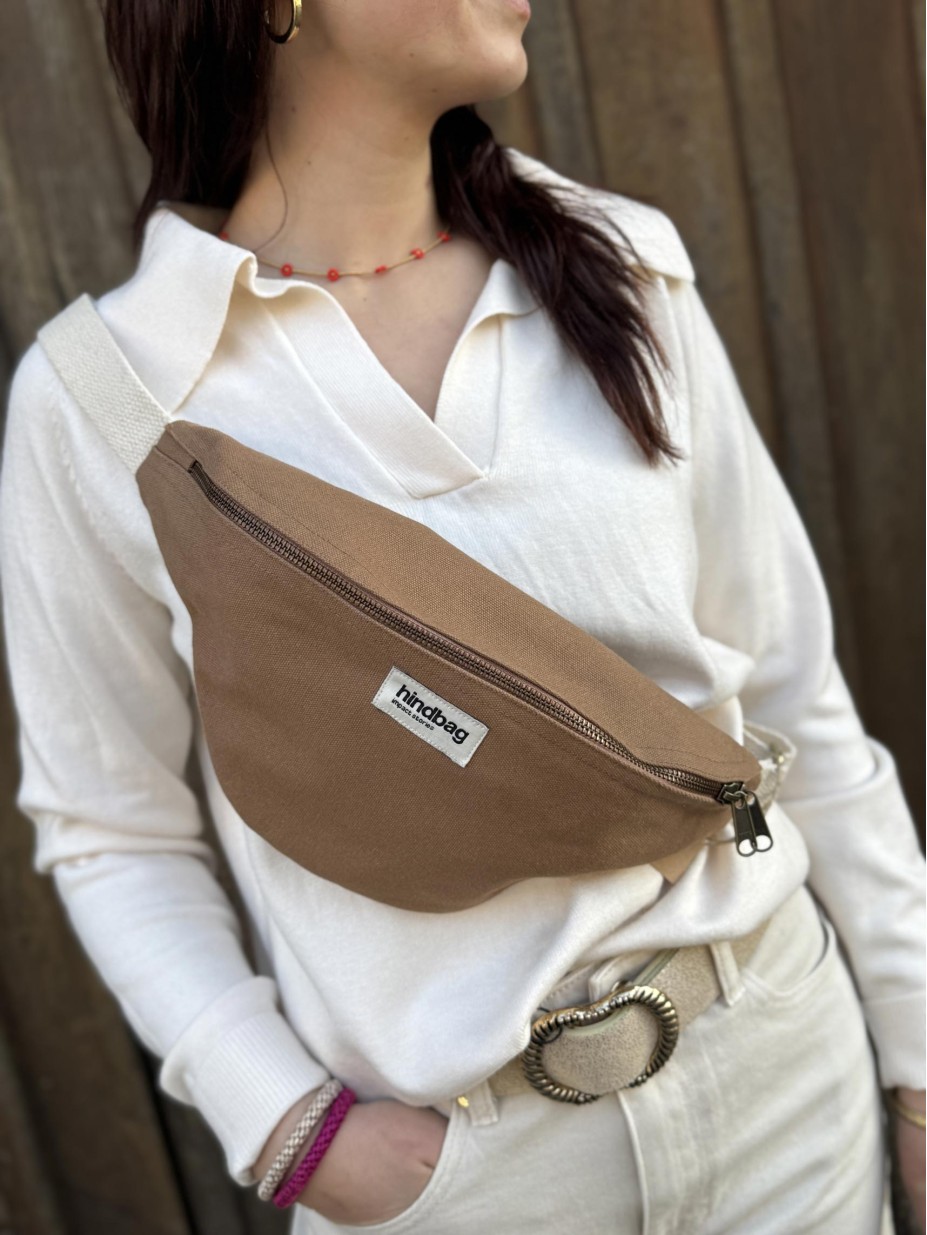 BANANE OLIVIA CAMEL - HINDBAG BANANE OLIVIA CAMEL - HINDBAG