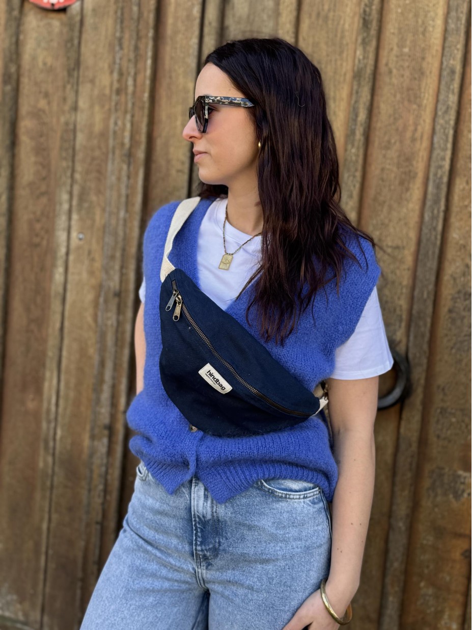 BANANE OLIVIA MARINE - HINDBAG BANANE OLIVIA MARINE - HINDBAG