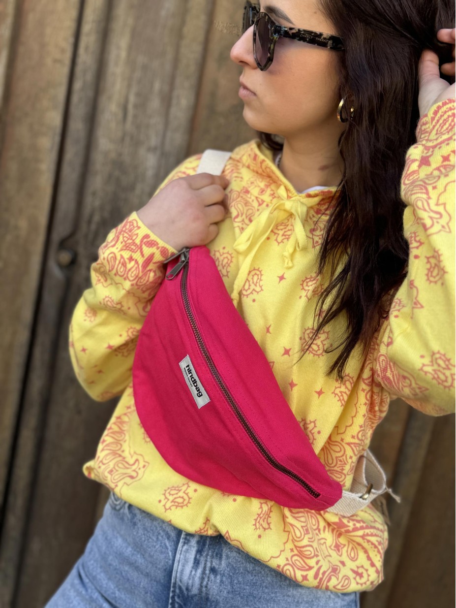 BANANE OLIVIA FUCHSIA - HINDBAG