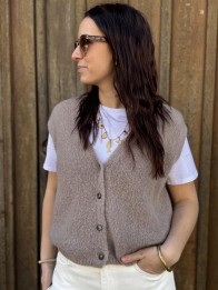 GILET GILDAS TAUPE