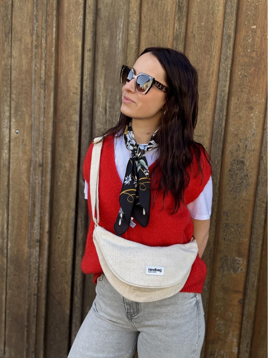 SAC ANDRÉA JUTE - HINDBAG