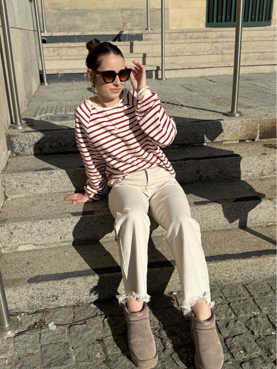 SWEAT GRETA CERISE SWEAT GRETA CERISE