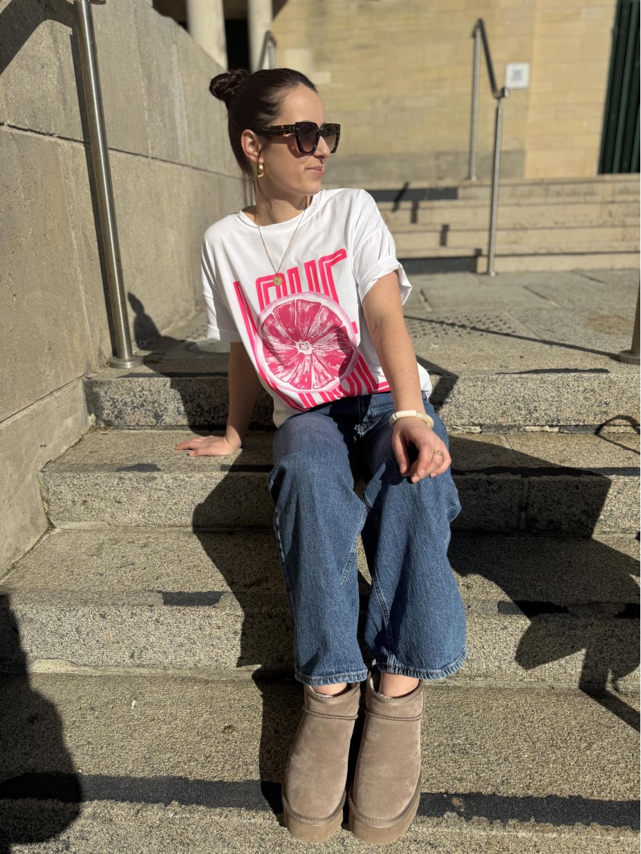 TSHIRT LOVE BLANC TSHIRT LOVE BLANC