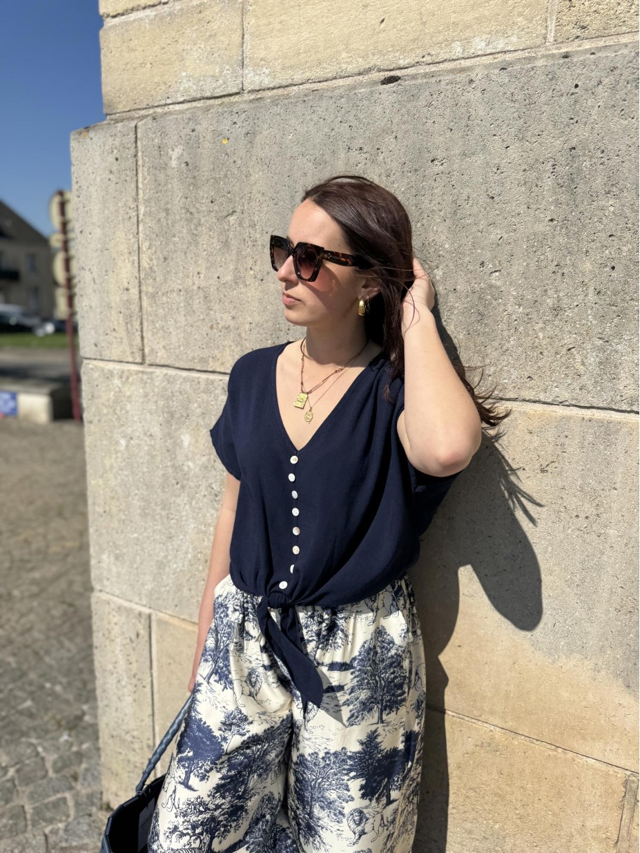 BLOUSE BILLIE MARINE BLOUSE BILLIE MARINE