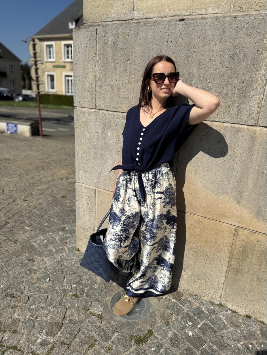 BLOUSE BILLIE MARINE BLOUSE BILLIE MARINE