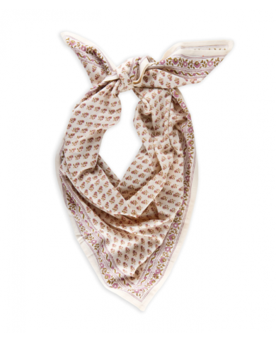 FOULARD AARTI ECRU - PETIT