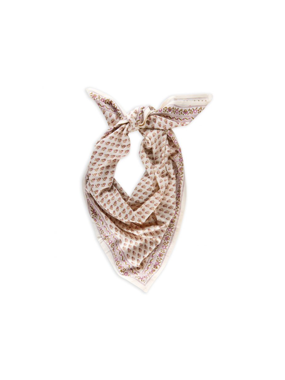 FOULARD AARTI ECRU - PETIT