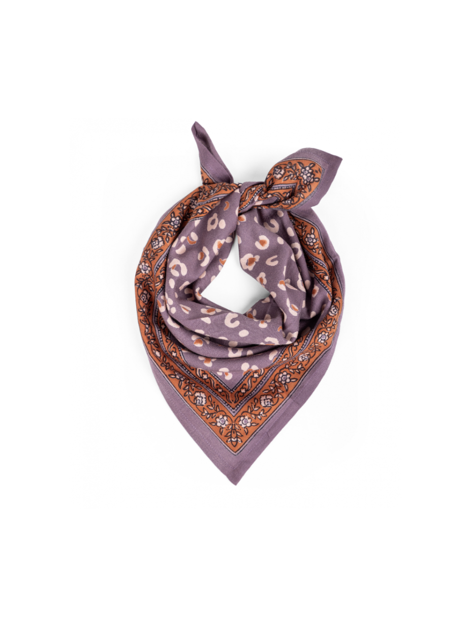 FOULARD BENGAL PRUNE FOULARD BENGAL PRUNE