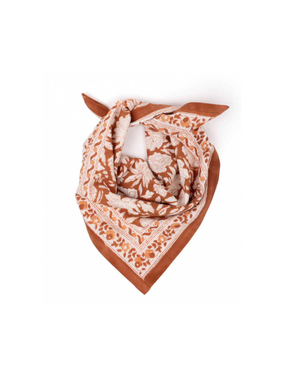 FOULARD SALVADOR TERRACOTTA FOULARD SALVADOR TERRACOTTA