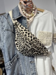 BANANE OLIVIA LEO BEIGE - HINDBAG BANANE OLIVIA LEO BEIGE - HINDBAG