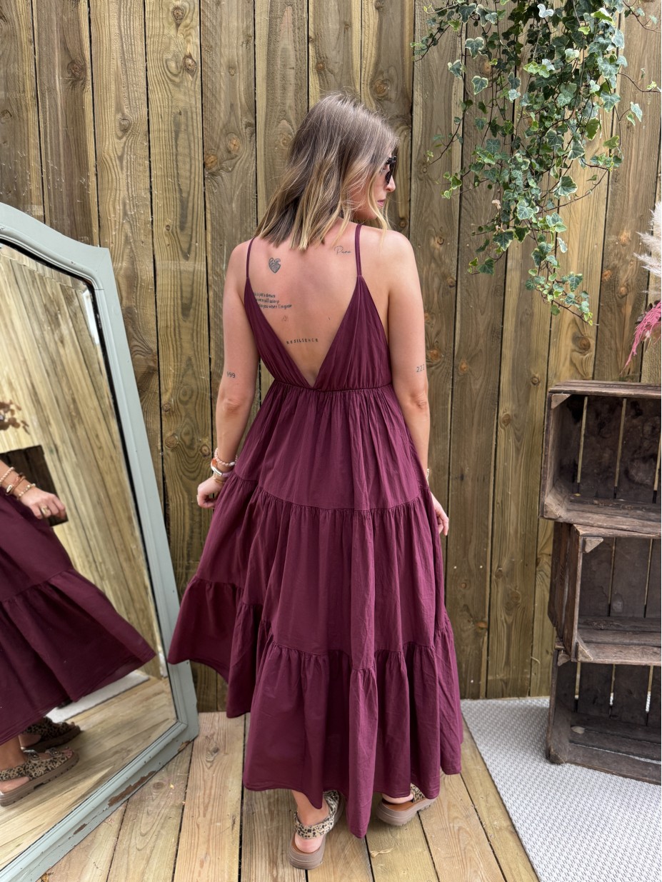ROBE AMARES PRUNE ROBE AMARES PRUNE