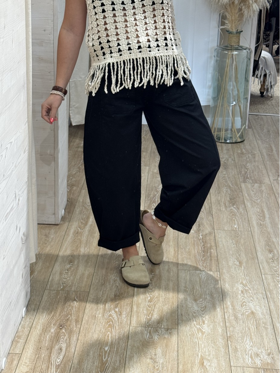 PANTALON JAMES NOIR