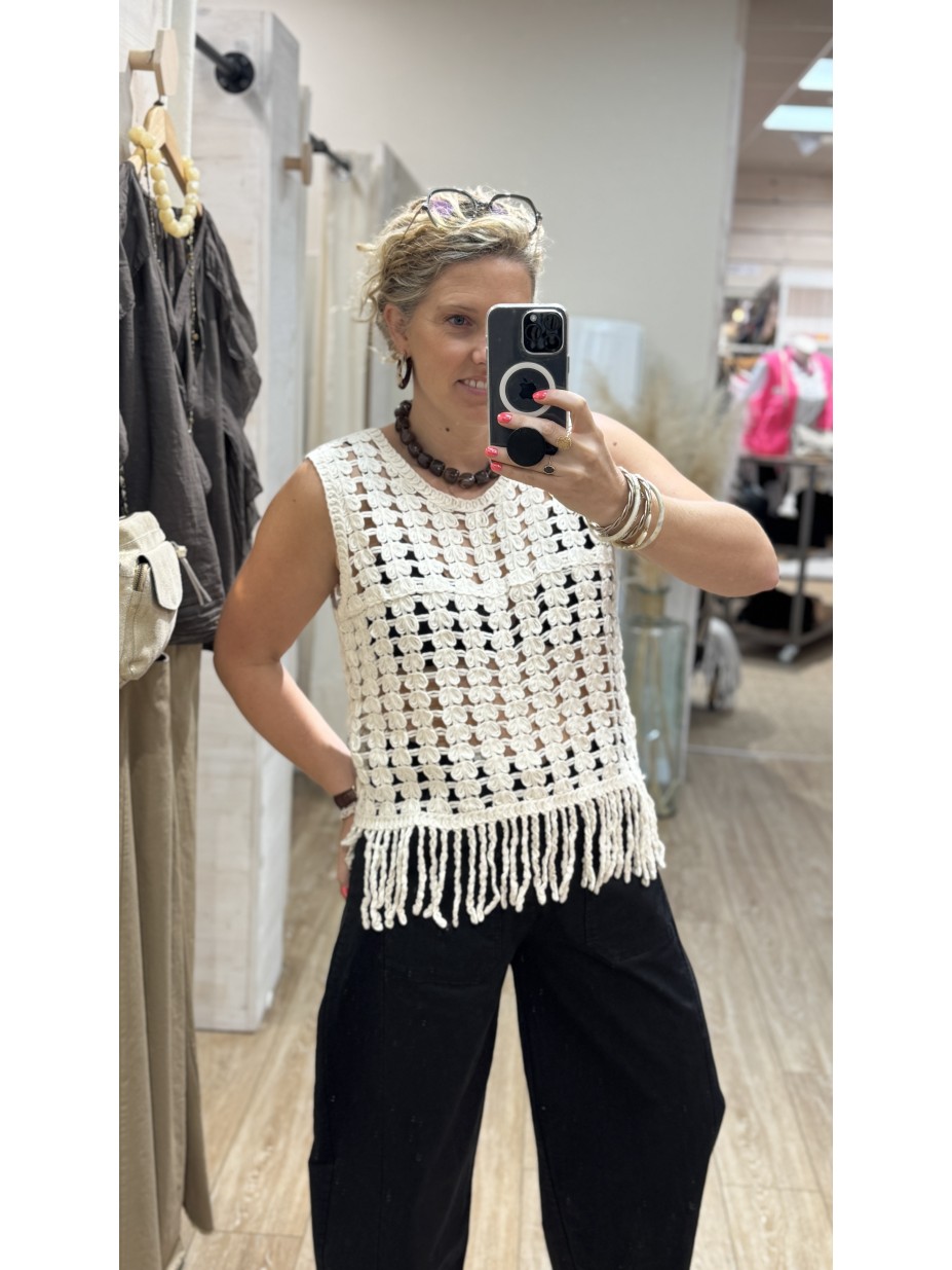 TOP ISLEM CROCHET TOP ISLEM CROCHET