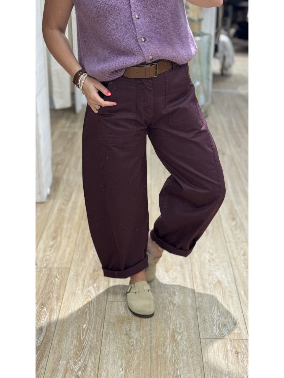 PANTALON JAMES PRUNE PANTALON JAMES PRUNE