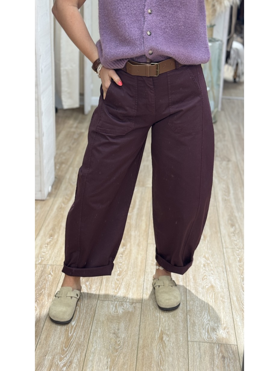 PANTALON JAMES PRUNE PANTALON JAMES PRUNE