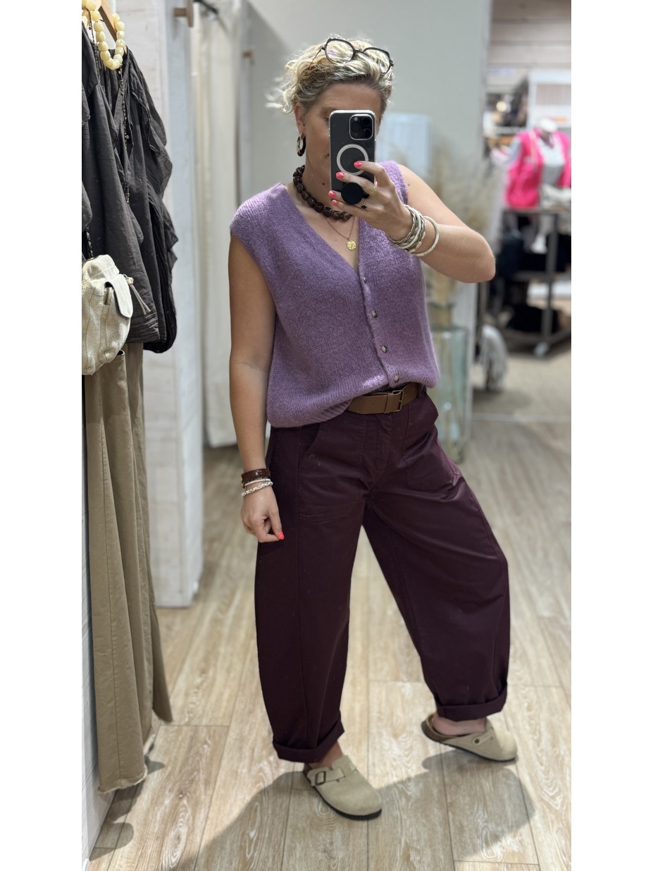 PANTALON JAMES PRUNE