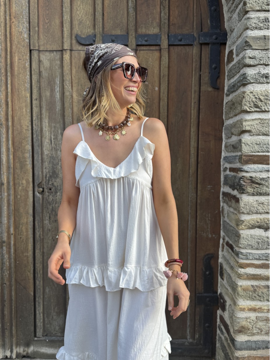 ROBE JUDY ECRU ROBE JUDY ECRU