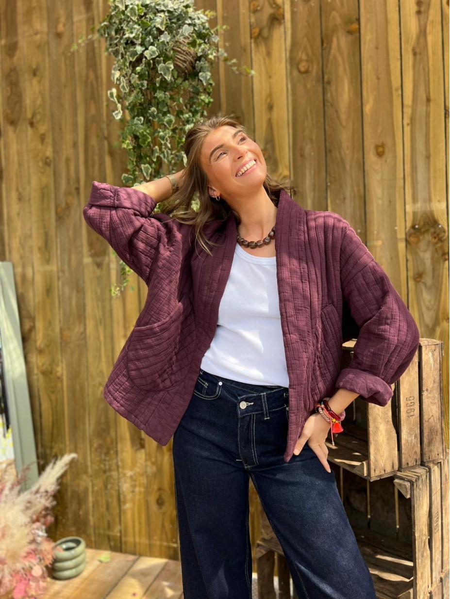 VESTE MONICA PRUNE VESTE MONICA PRUNE