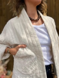 VESTE MONICA ECRU VESTE MONICA ECRU