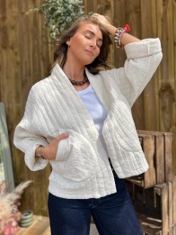 VESTE MONICA ECRU VESTE MONICA ECRU