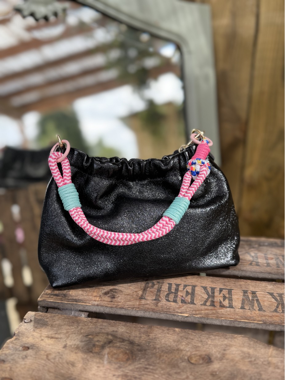 SAC LOUISON NOIR IRISE SAC LOUISON NOIR IRISE