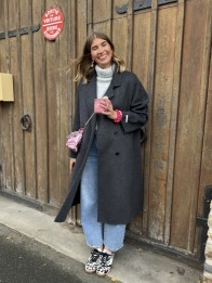 manteau achille laine cachemire femme