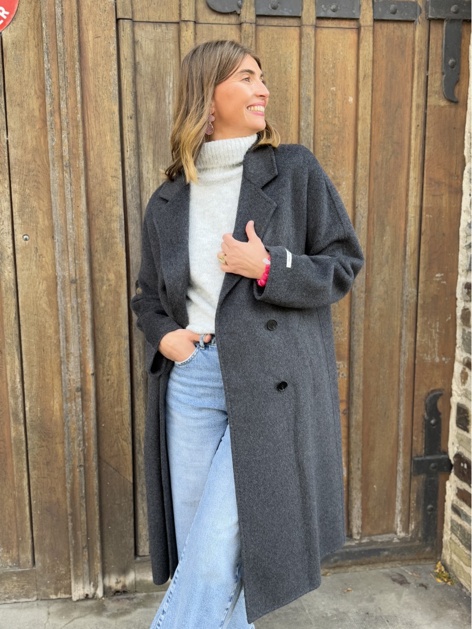 MANTEAU ACHILLE GRIS MANTEAU ACHILLE GRIS