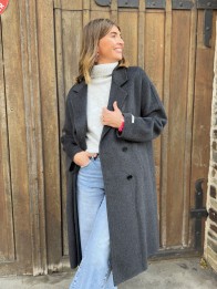 MANTEAU ACHILLE GRIS