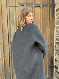 MANTEAU ACHILLE GRIS