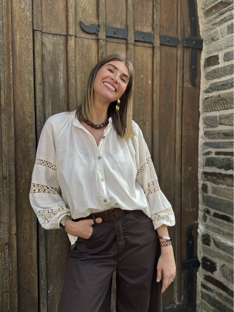 blouse mae ecru broderie anglaise blouse mae ecru broderie anglaise