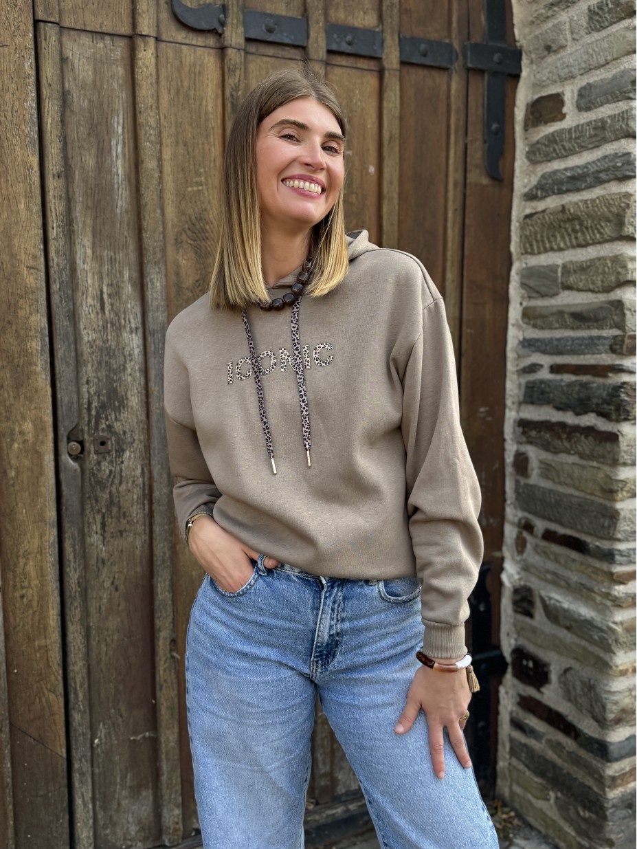 SWEAT ICONIC BEIGE SWEAT ICONIC BEIGE