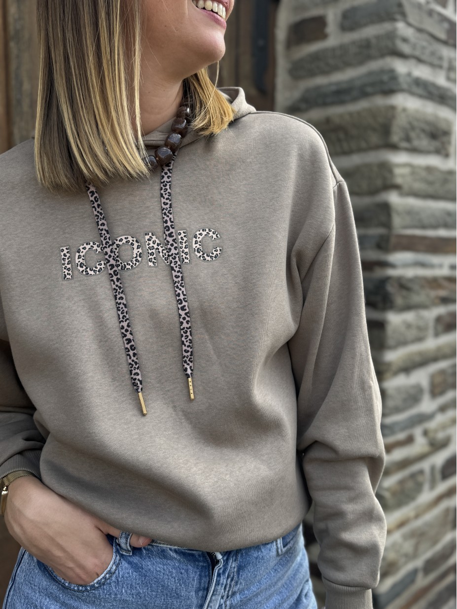 SWEAT ICONIC BEIGE SWEAT ICONIC BEIGE