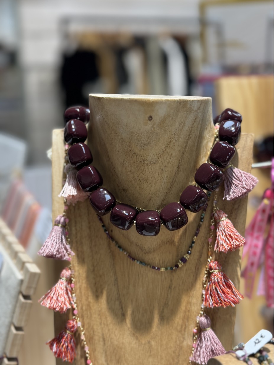 COLLIER DANAE PRUNE COLLIER DANAE PRUNE