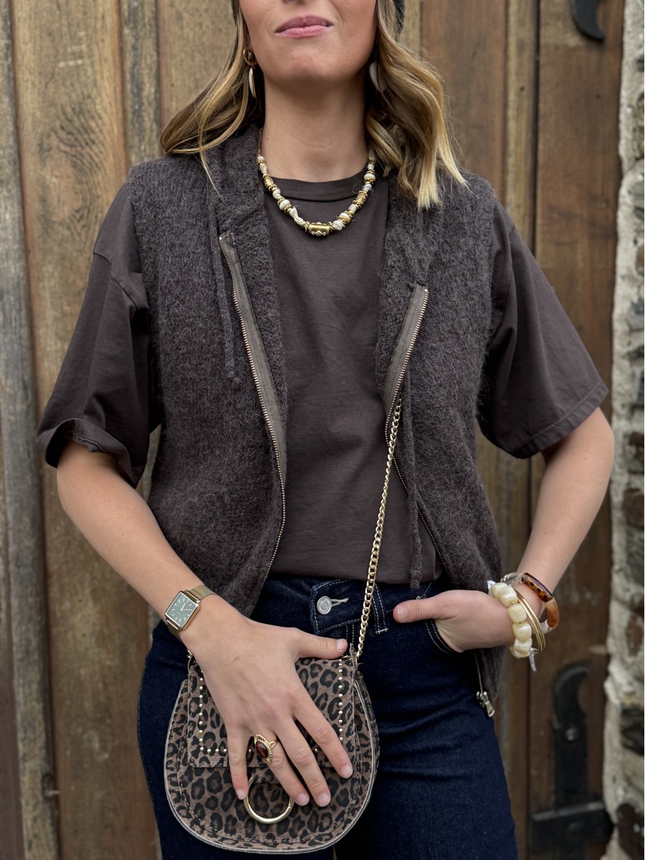 GILET ALPY CHOCO GILET ALPY CHOCO