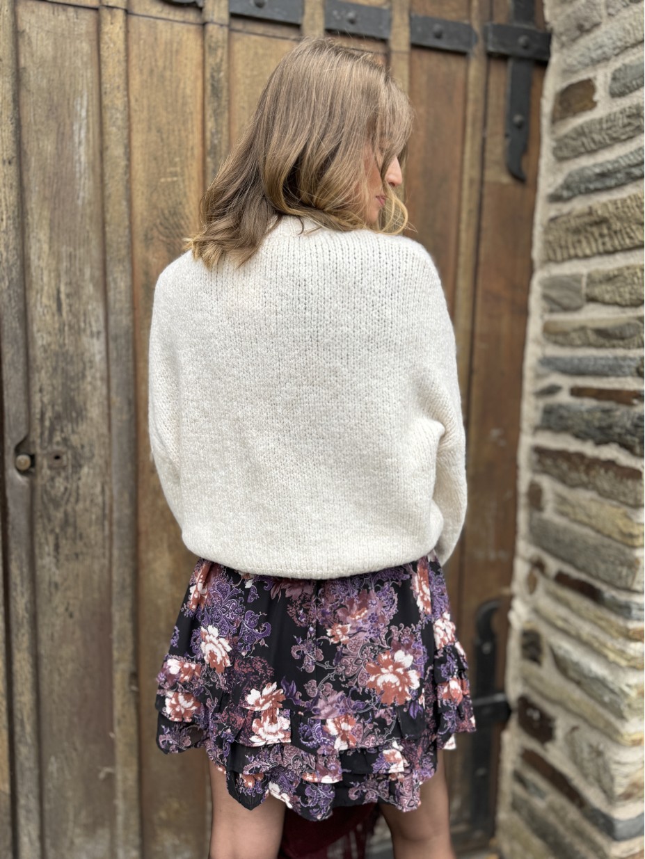PULL JONAS ECRU PULL JONAS ECRU