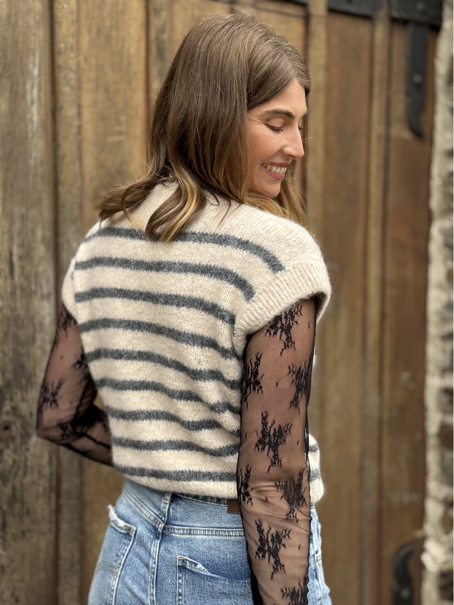 PULL HARLEY GRIS PULL HARLEY GRIS