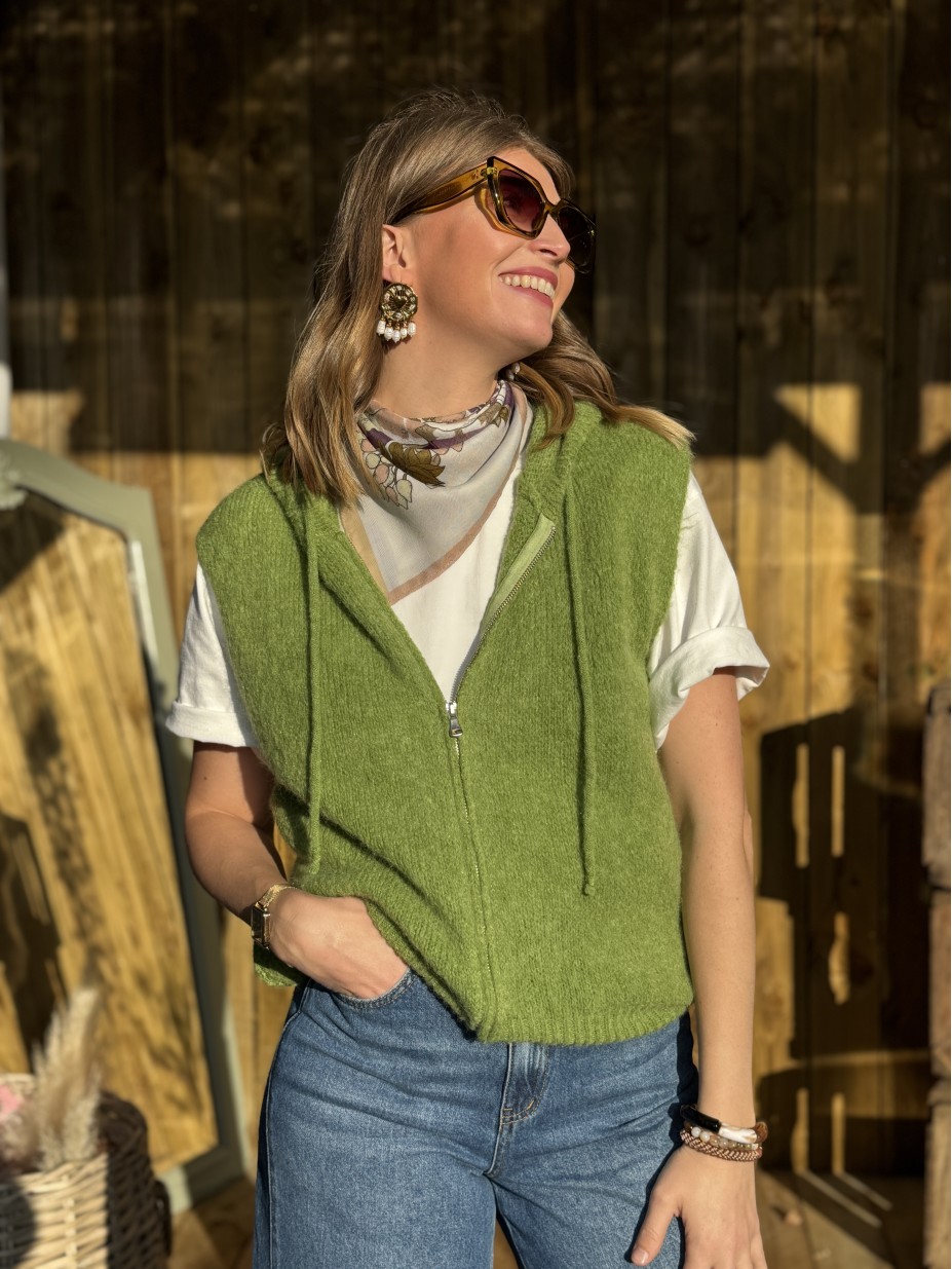 GILET ALPY OLIVE GILET ALPY OLIVE