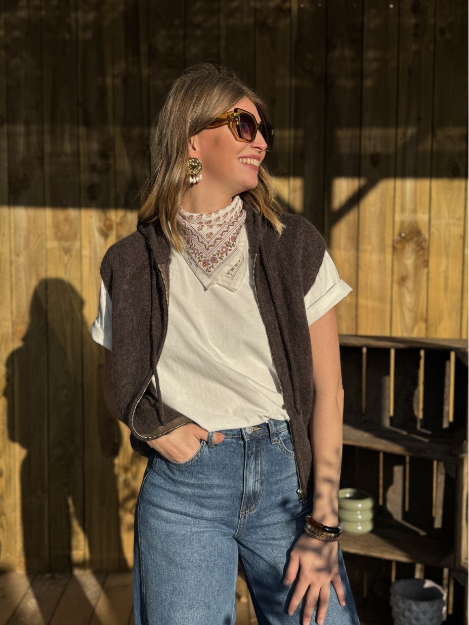 GILET ALPY CHOCO GILET ALPY CHOCO