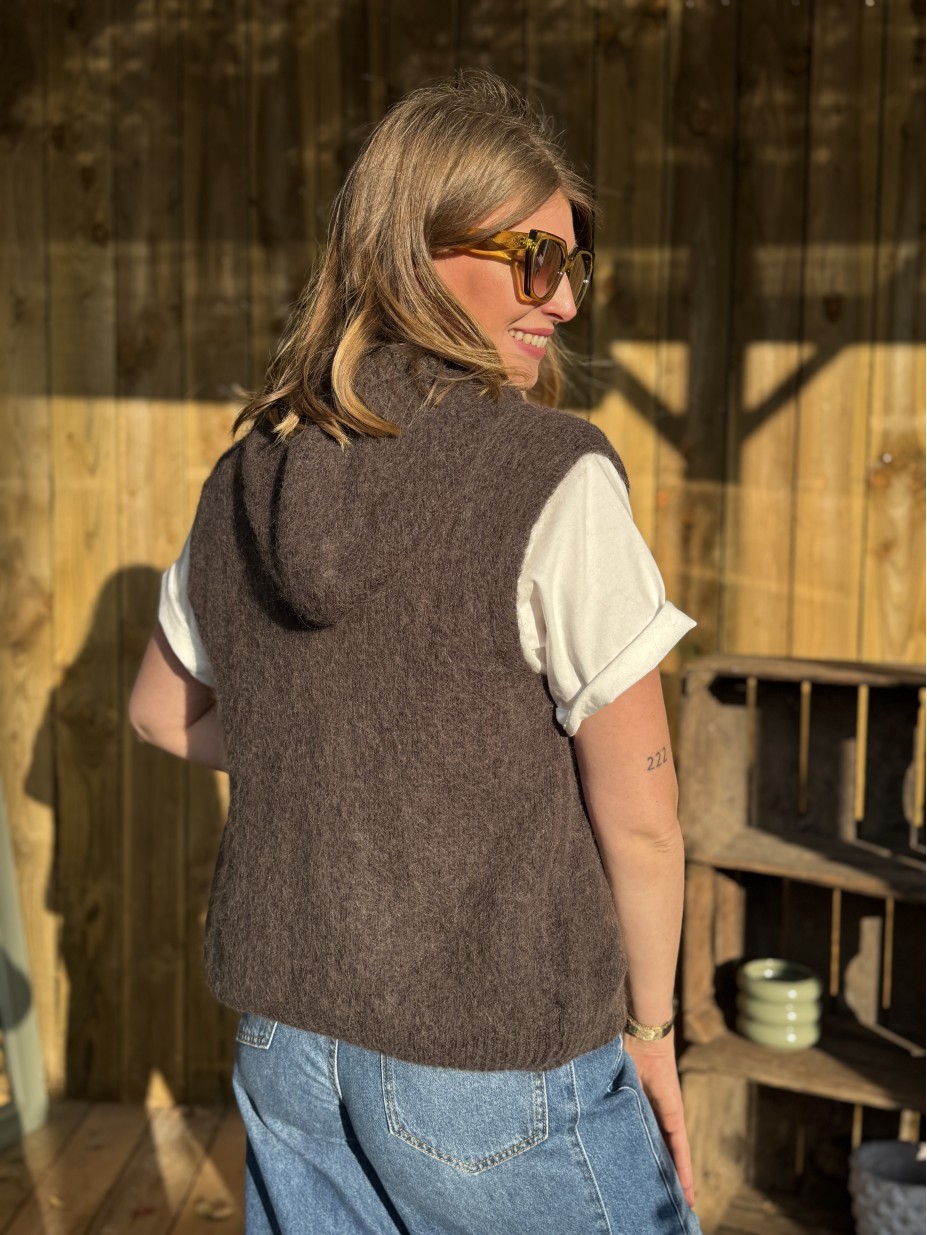 GILET ALPY CHOCO GILET ALPY CHOCO