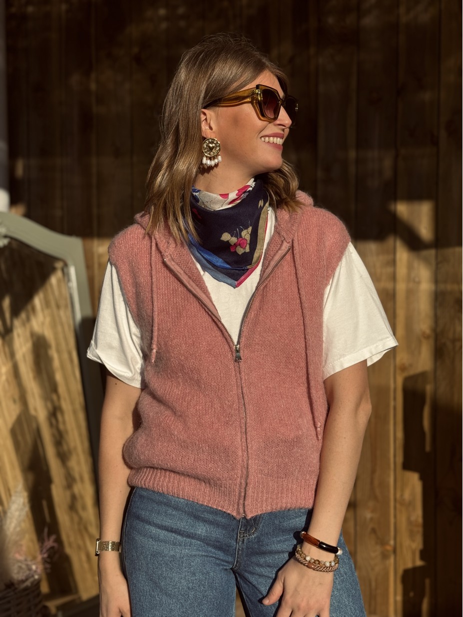 GILET ALPY ROSE GILET ALPY ROSE